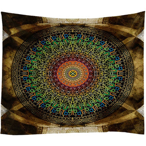 Mandala Hanging Wall Tapestry