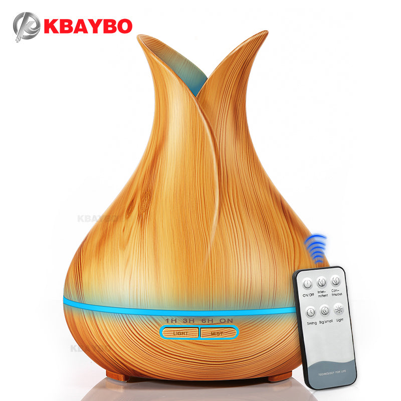 KBAYBO 400ml Aroma Essential Oil Diffuser